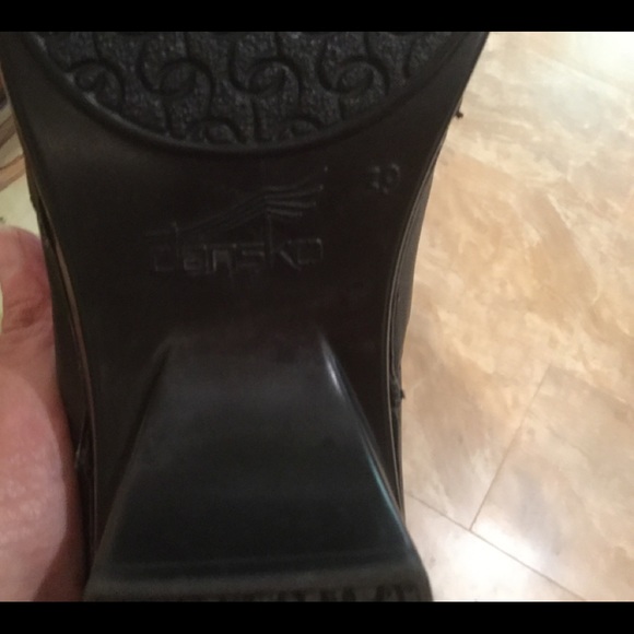 Dansko Leather Clogs - Picture 5 of 5